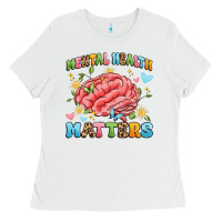 White mental health matters Ladies Tee - Artiststas