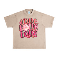 French Oak love love love valentines day Urban Heavy Tee - MaliasSmallBusiness