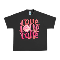 Pigment Black love love love valentines day Urban Heavy Tee - MaliasSmallBusiness