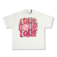 Pistachio love love love valentines day Urban Heavy Tee - MaliasSmallBusiness