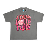 Love Love Love Valentines Day Urban Heavy Tee | Teevron