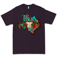 Plum bullskull texas map Premium Tee - JahusDesignShop