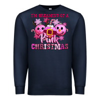Navy iam dreaming of a christmas Premium Sweatshirt - CowGirlArtShop