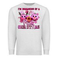 Oatmeal Heather iam dreaming of a christmas Premium Sweatshirt - CowGirlArtShop