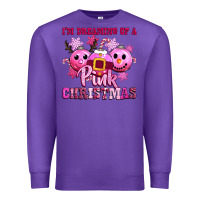 Purple iam dreaming of a christmas Premium Sweatshirt - CowGirlArtShop
