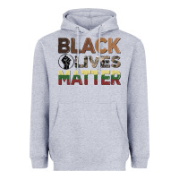 Heather Grey black lives matter juneteenth Heavyweight Hoodie - CowGirlArtShop