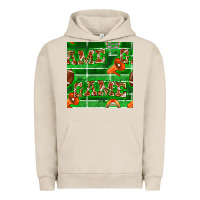 Pigment French Oak american football megaphone and game seamless pattern Urban Hoodie - BundleAndBundleShop