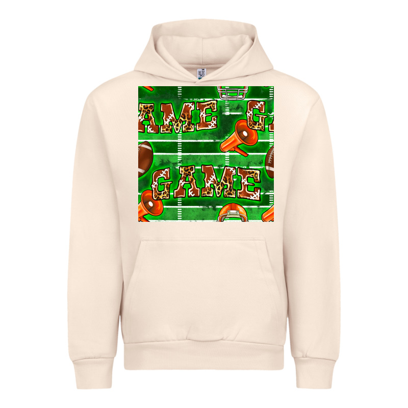 American Football Megaphone And Game Seamless Pattern Urban Hoodie by BundleAndBundleShop | Teevron