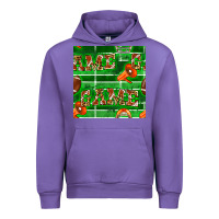 Tulip american football megaphone and game seamless pattern Urban Hoodie - BundleAndBundleShop