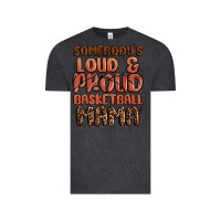 Vintage Black somebodys loud and proud basketball mama Vintage Tee - MaliasSmallBusiness