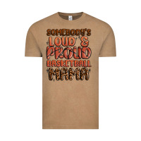 Vintage Coffee somebodys loud and proud basketball mama Vintage Tee - MaliasSmallBusiness
