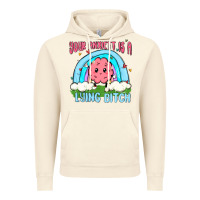 Vintage Artic your anxıett is a lying bitch malia Vintage Hoodie - MaliasSmallBusiness