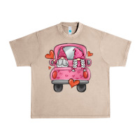 French Oak valentines day gnome truck Urban Heavy Tee - MaliasSmallBusiness
