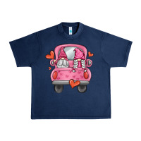 Navy valentines day gnome truck Urban Heavy Tee - MaliasSmallBusiness