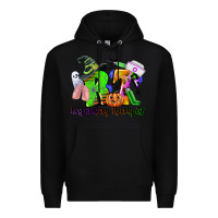 Black rt respiratory therapist halloween Premium Hoodie - CowGirlArtShop