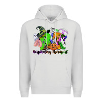 Dove Grey rt respiratory therapist halloween Premium Hoodie - CowGirlArtShop