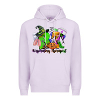 Lilac rt respiratory therapist halloween Premium Hoodie - CowGirlArtShop