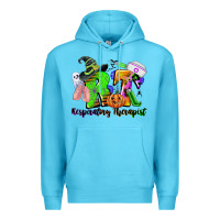 Ocean Blue rt respiratory therapist halloween Premium Hoodie - CowGirlArtShop