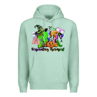 Seafoam rt respiratory therapist halloween Premium Hoodie - CowGirlArtShop