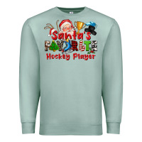 Seafoam santas favorite hockey player Premium Sweatshirt - CowGirlArtShop