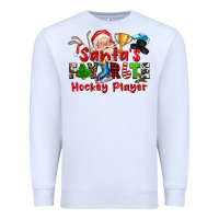 White santas favorite hockey player Premium Sweatshirt - CowGirlArtShop