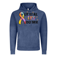 Vintage Denim we are all tied together Vintage Hoodie - MaliasSmallBusiness