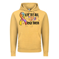 Vintage Mustard we are all tied together Vintage Hoodie - MaliasSmallBusiness
