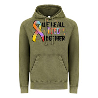Vintage Olive we are all tied together Vintage Hoodie - MaliasSmallBusiness