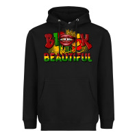 Black black and beautiful Heavyweight Hoodie - CowGirlArtShop