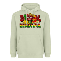 Matcha black and beautiful Heavyweight Hoodie - CowGirlArtShop