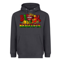 Smoke black and beautiful Heavyweight Hoodie - CowGirlArtShop