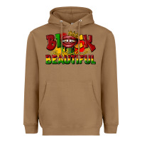 Toasted Coconut black and beautiful Heavyweight Hoodie - CowGirlArtShop