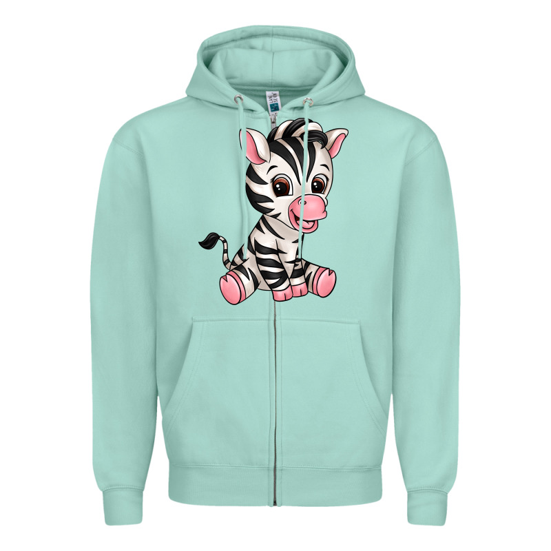 Zebra Zipper Hoodie by texasbilliewilder | Teevron