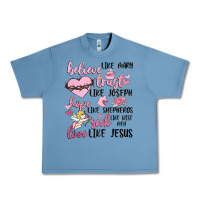 Pebble Blue christian valentines Urban Heavy Tee - MaliasSmallBusiness