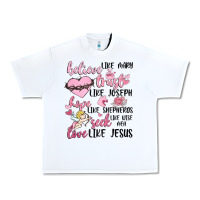 White christian valentines Urban Heavy Tee - MaliasSmallBusiness