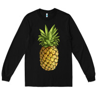Black pineapple Long Sleeve Tee - JahusDesignShop