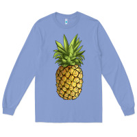 Colony Blue pineapple Long Sleeve Tee - JahusDesignShop