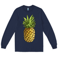 Navy pineapple Long Sleeve Tee - JahusDesignShop