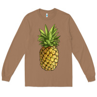 Toasted Coconut pineapple Long Sleeve Tee - JahusDesignShop