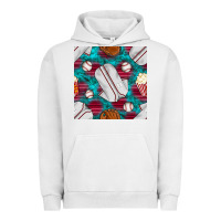 Pigment Lunar Rock baseball  uniform with turquoise gemstone seamless pattern Urban Hoodie - BundleAndBundleShop