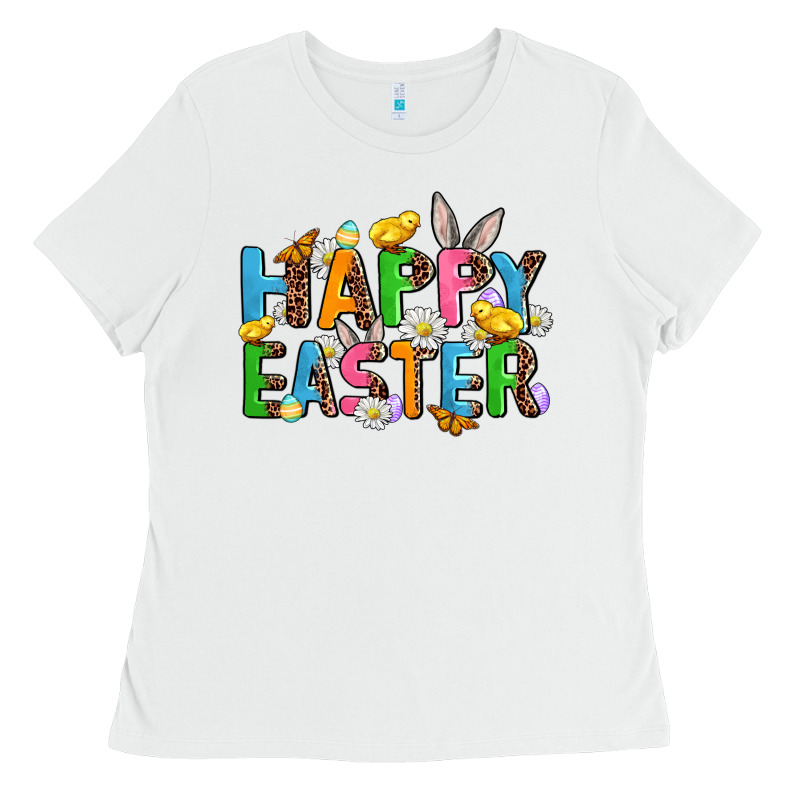 Happy Easter Ladies Tee by AdoDesignShop | Teevron