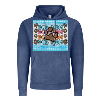 Vintage Denim dog mom Vintage Hoodie - MaliasSmallBusiness