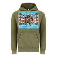 Vintage Olive dog mom Vintage Hoodie - MaliasSmallBusiness
