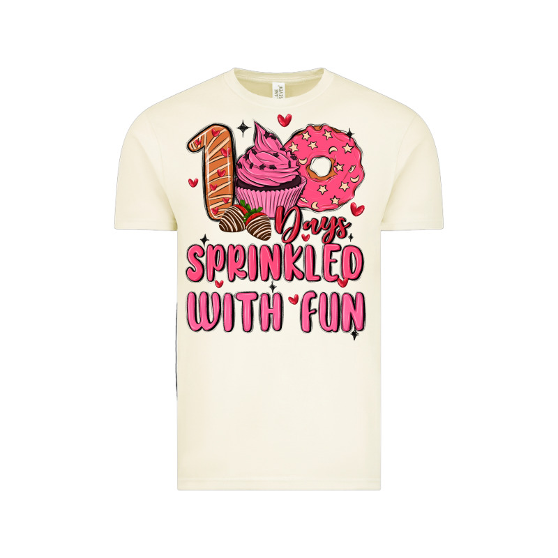 100 Days Sprinkled With Fun Vintage Tee by MaliasSmallBusiness | Teevron
