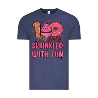 Vintage Denim 100 days sprinkled with fun Vintage Tee - MaliasSmallBusiness