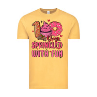 Vintage Mustard 100 days sprinkled with fun Vintage Tee - MaliasSmallBusiness