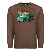 Chestnut small town christmas Premium Sweatshirt - CowGirlArtShop