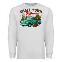 Dove Grey small town christmas Premium Sweatshirt - CowGirlArtShop