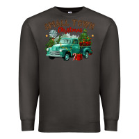 Smoke small town christmas Premium Sweatshirt - CowGirlArtShop