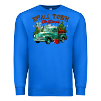 True Royal small town christmas Premium Sweatshirt - CowGirlArtShop